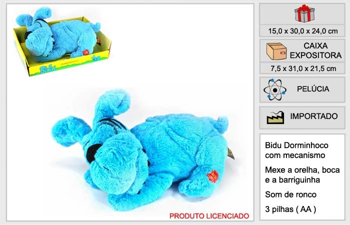 Pelucia Ravi Cachorro Bidu