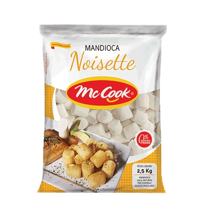 Mandioca Noisette Mc Cook Congelada 2,5kg