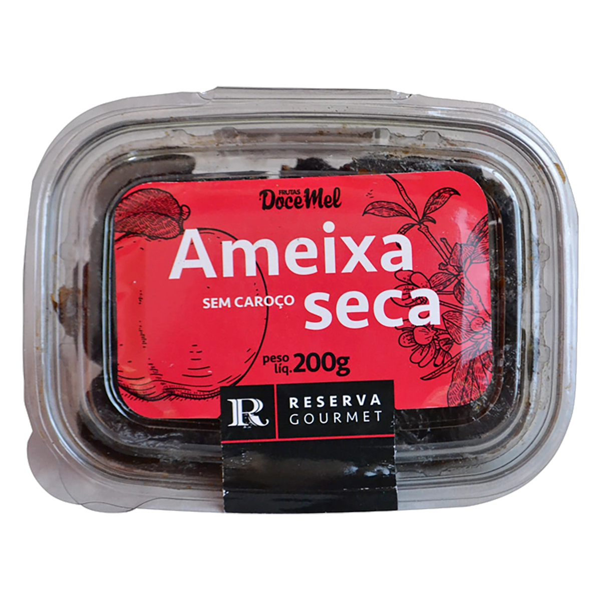 Ameixa Seca Sem Caroço Reserva Gourmet Pote 200g