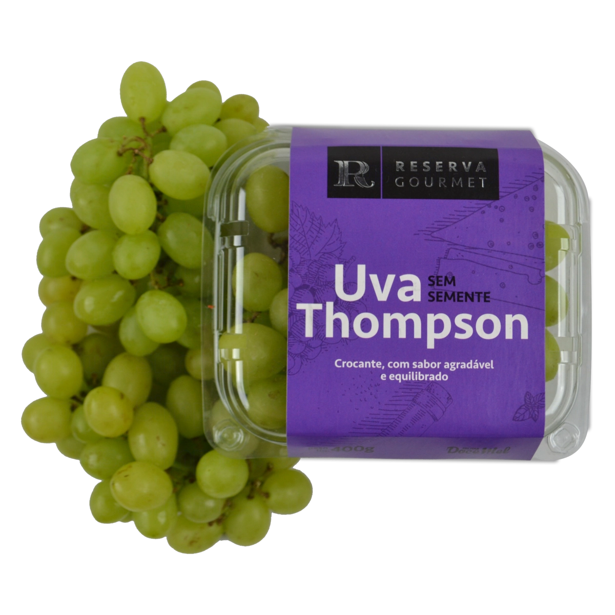 Uva Thompson Sem Semente Reserva Gourmet 400g