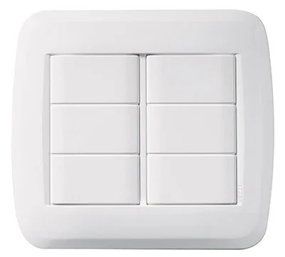 Placa Cega 4x4 Classíca Branca 50139 Pezzi Linha 50.000