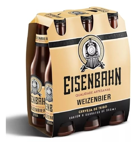 Cerveja Weizenbier Eisenbahn Garrafa 355ml