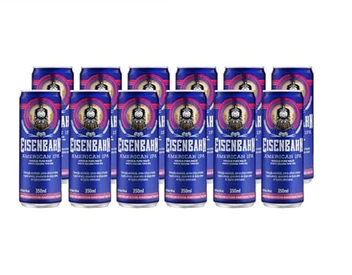 Cerveja American Ipa Puro Malte Eisenbahn Lata 350ml