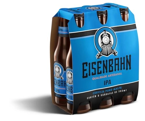 Cerveja American Ipa Puro Malte Eisenbahn Garrafa 355ml