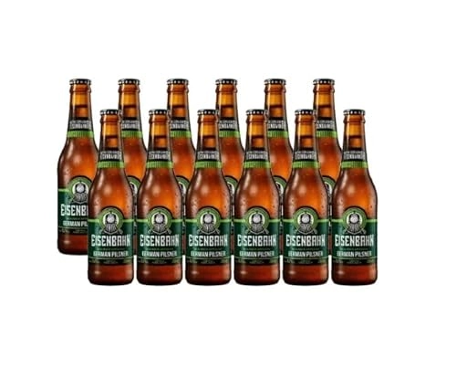 Cerveja German Pilsner Puro Malte Eisenbahn Garrafa 355ml