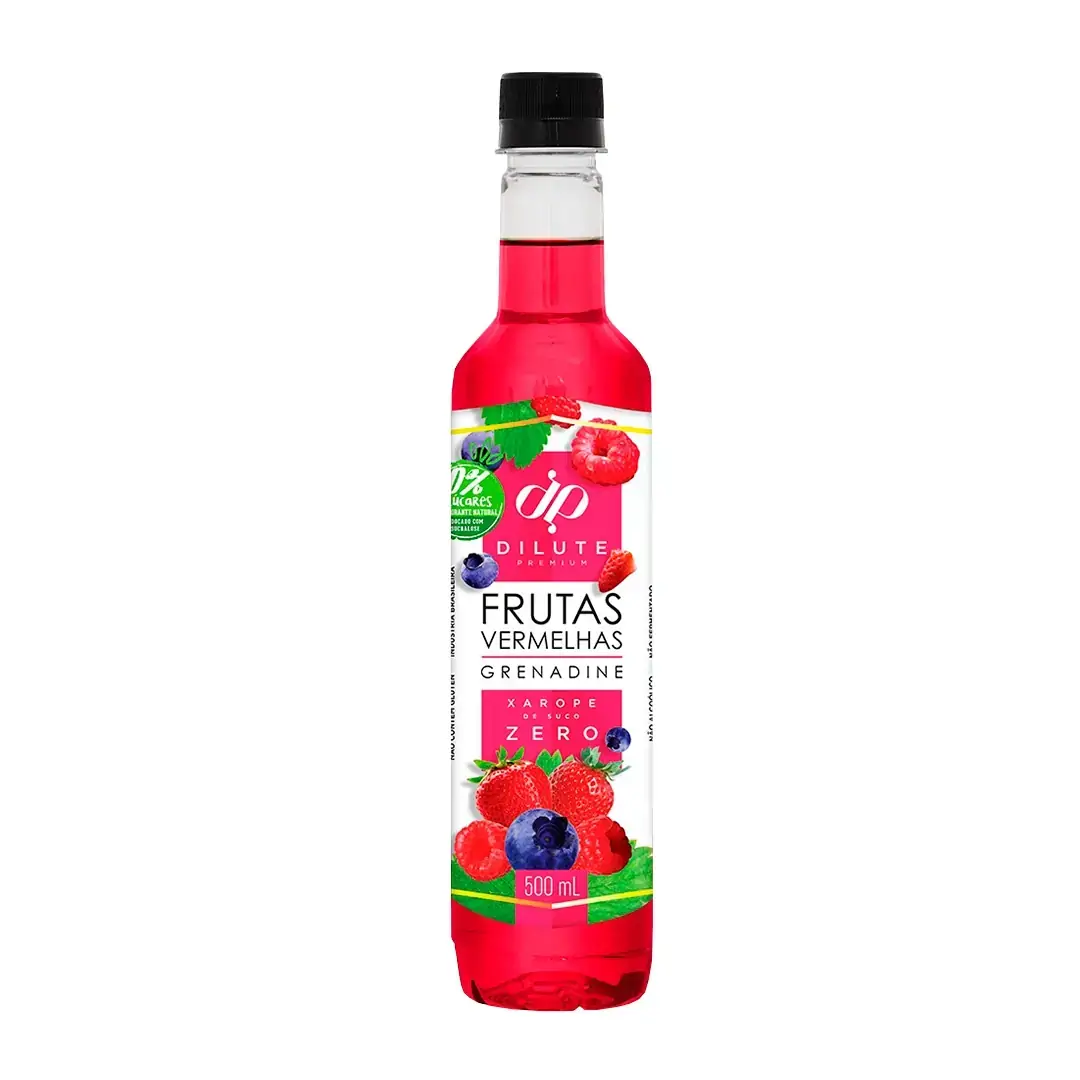 Xarope Essência Sabores Zero Açúcar Dilute Premium 500ml