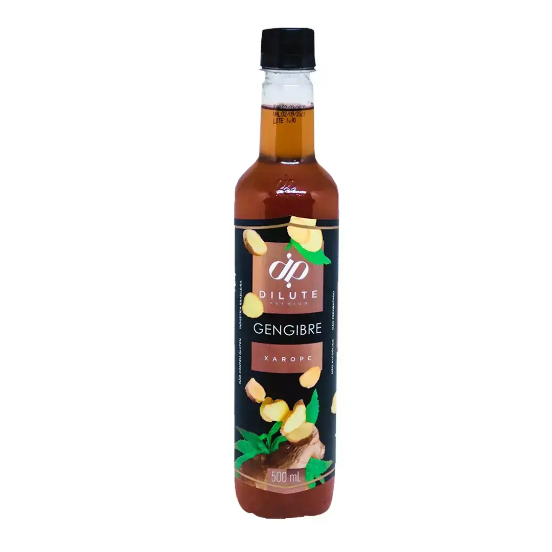 Xarope Dilute 500ml Sabor Gengibre