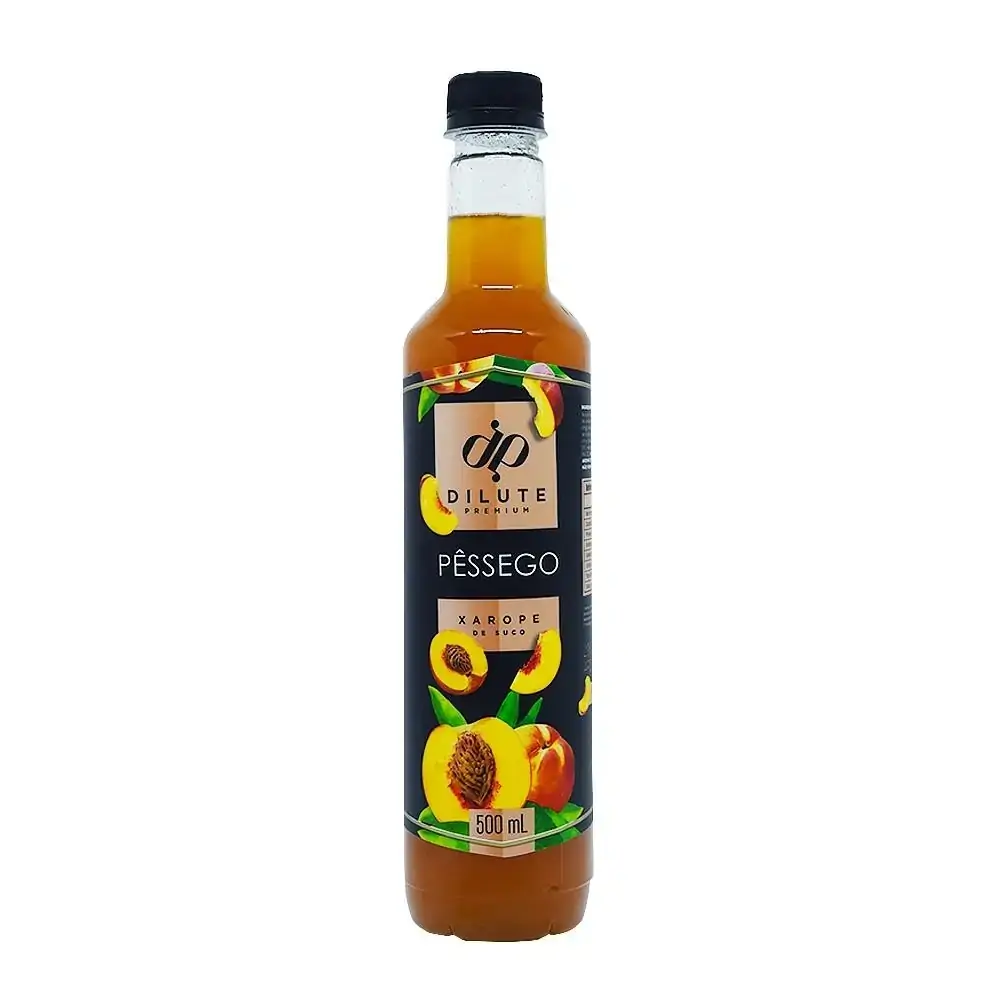 Xarope Dilute 500ml Sabor Pêssego