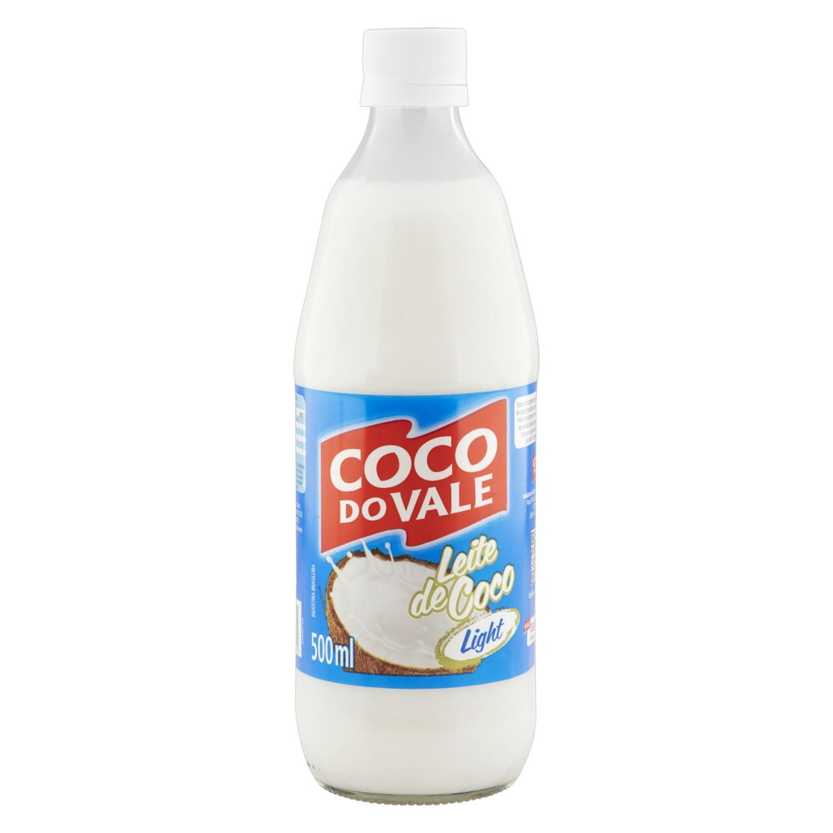 Leite De Coco Light Coco Do Vale Vidro 500ml