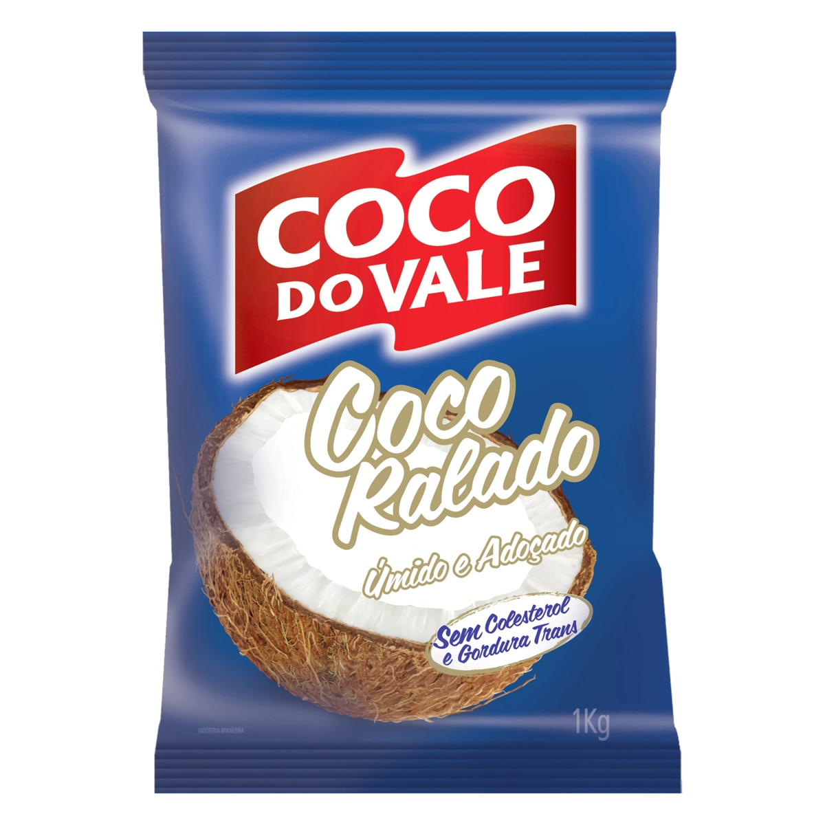 Coco Ralado úmido Adoçado Coco Do Vale Pacote 1kg