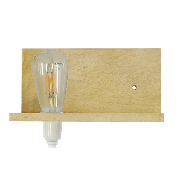 Arandela de Parede Bege Madeira Essential BM Lamps