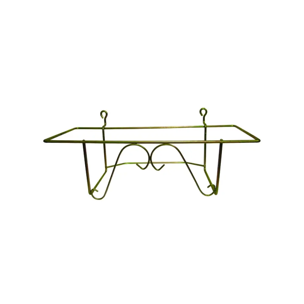 Suporte Para Floreira 35cm Ferro Dourado Egaplan