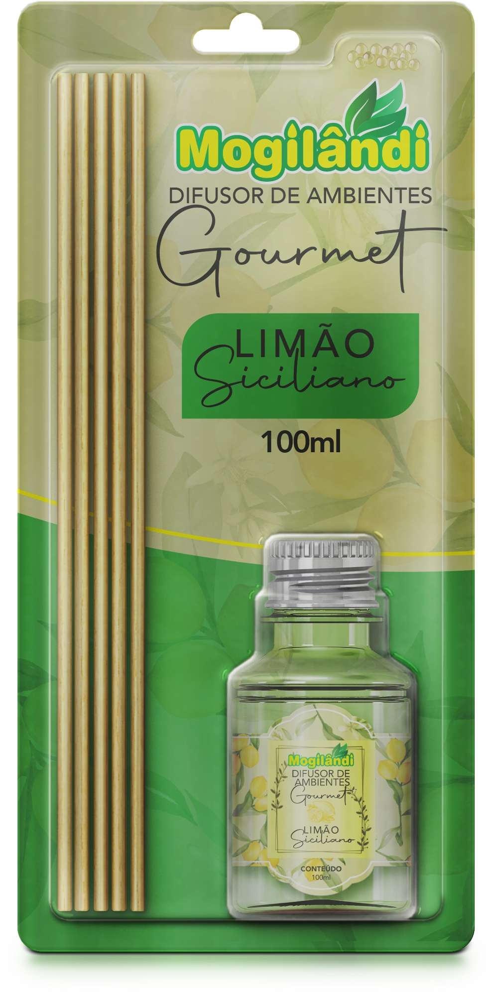 Difusor Gourmet De Limão Mogilândi 100ml