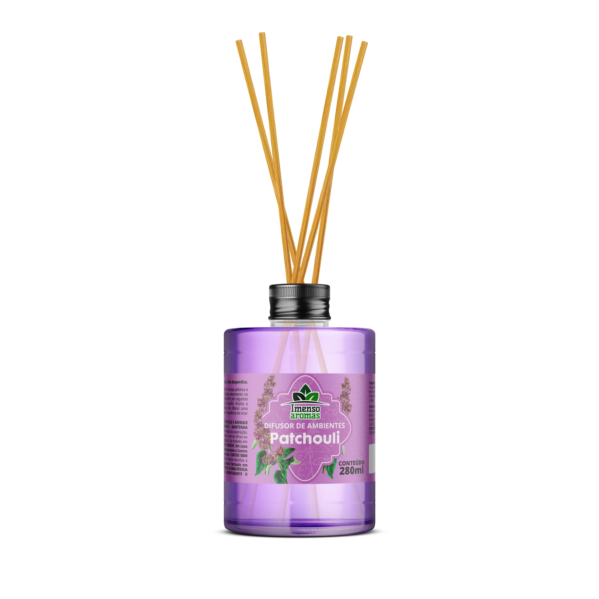 Difusor De Ambientes Imenso Aromas 280ml Patchouli