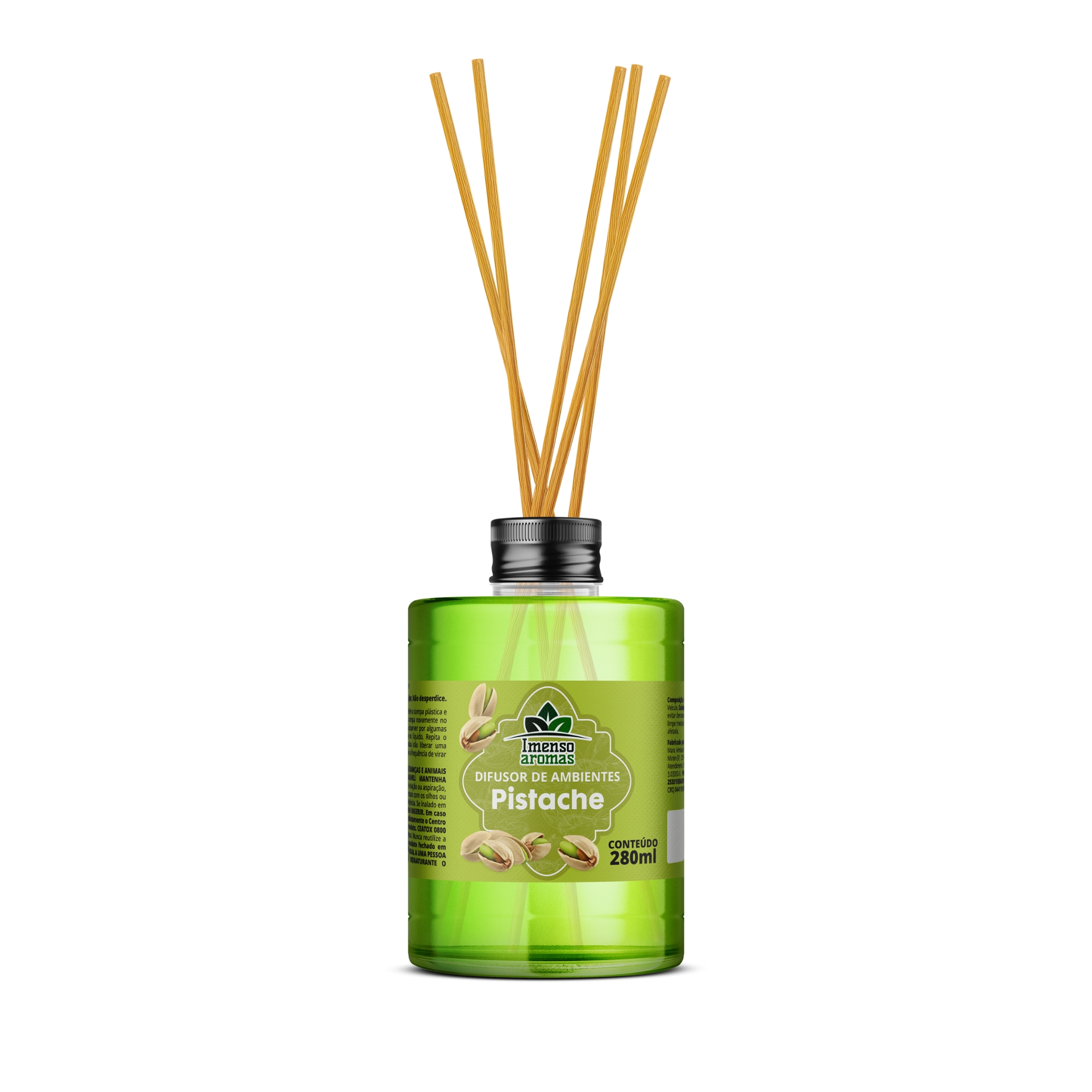 Difusor De Ambientes Mogilandi Imenso Aroma 280ml Pistache