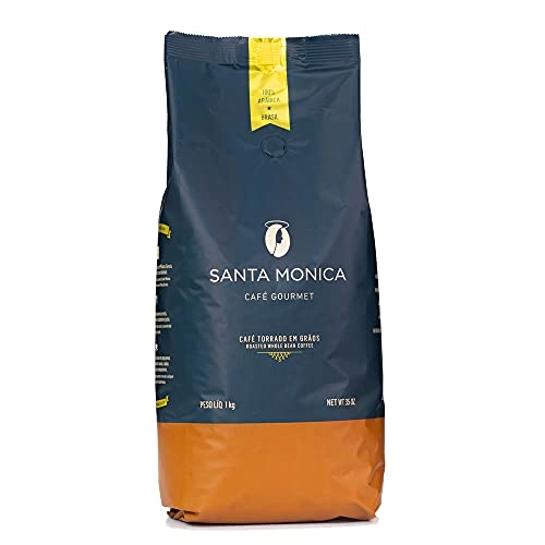 Café Santa Monica em grãos 1 Kg Gourmet