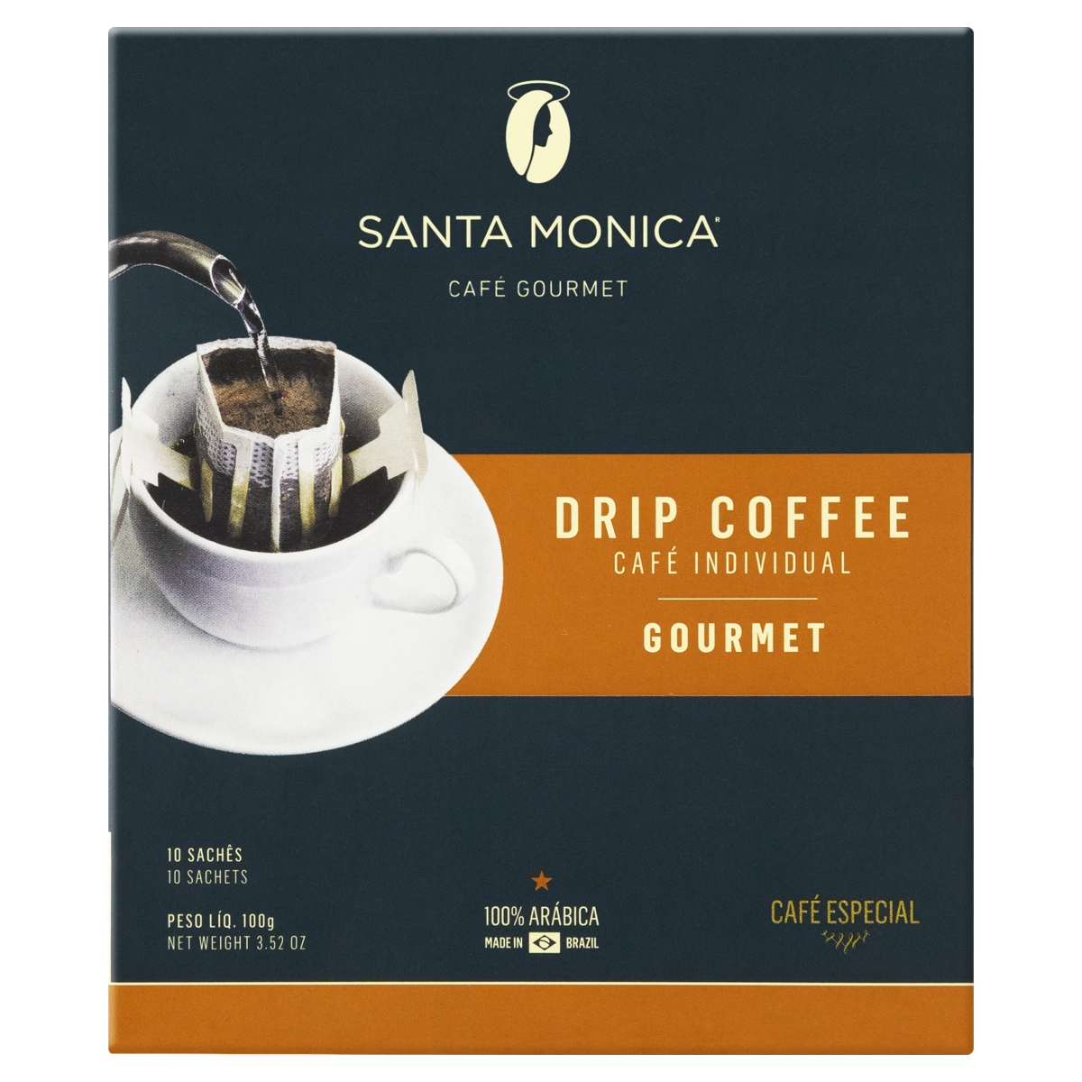 Café Santa Monica Drip Coffee 10 unidades Drip Coffee Santa Mônica - 10 sachês