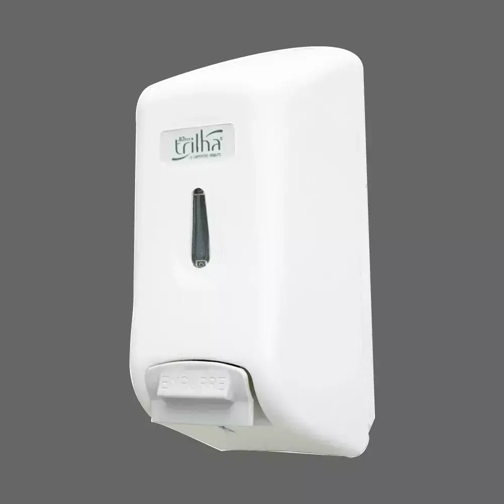 SABONETEIRA / DISPENSER COM RESERVATORIO 800ML TRILHA BRANCA