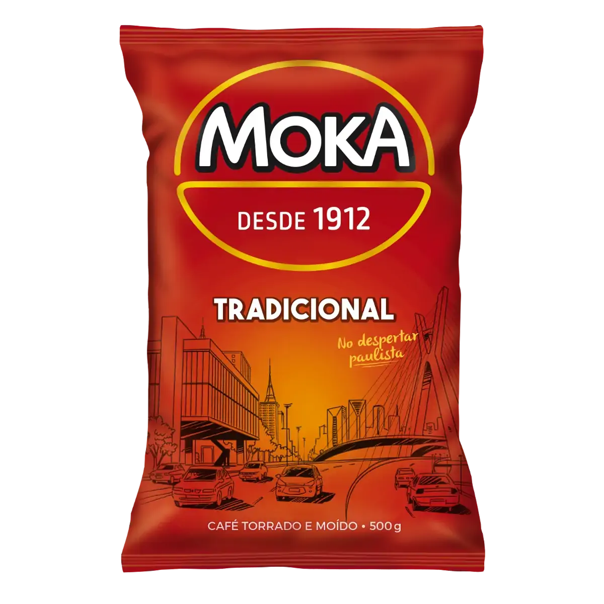 Café Torrado E Moído MOKA Tradicional Pacote 500g