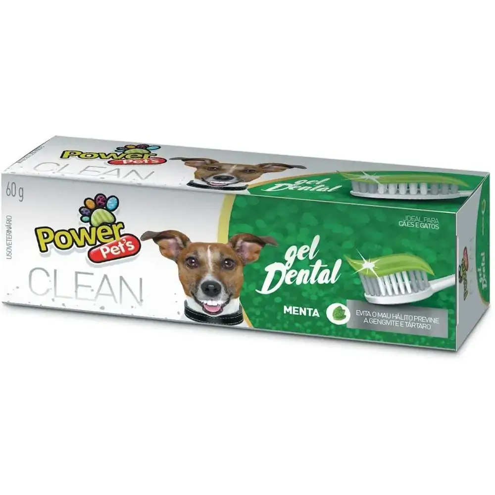 Creme Dental Menta Power Pets 90 G