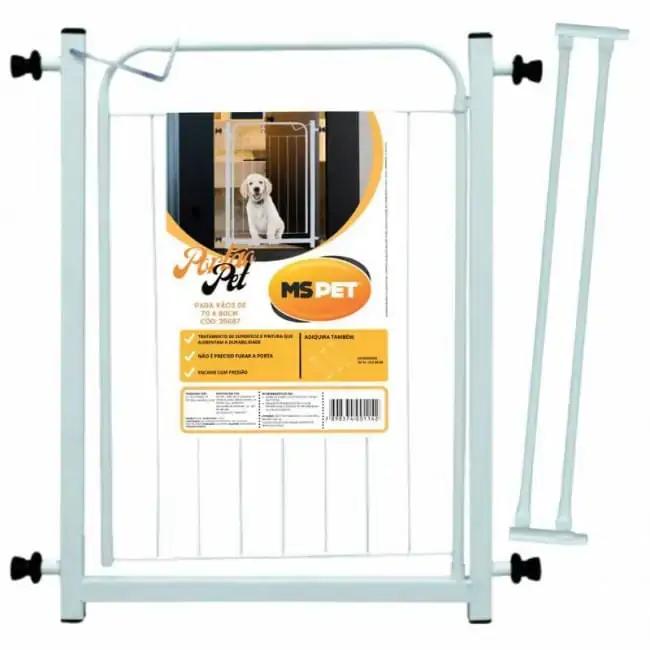 Portao Pet Aramado 80x70 Ac