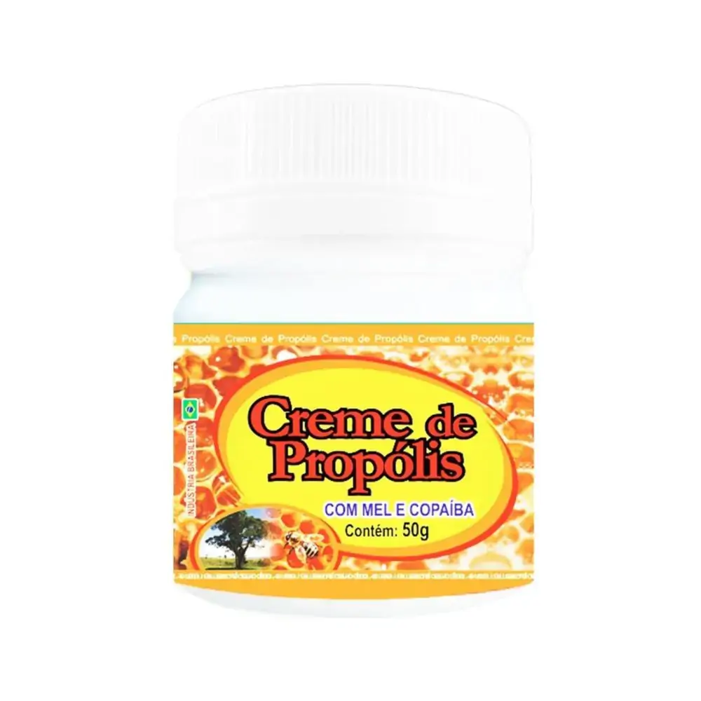 Creme De Propolis C/ Mel E Copaiba 50g Higiene/beleza