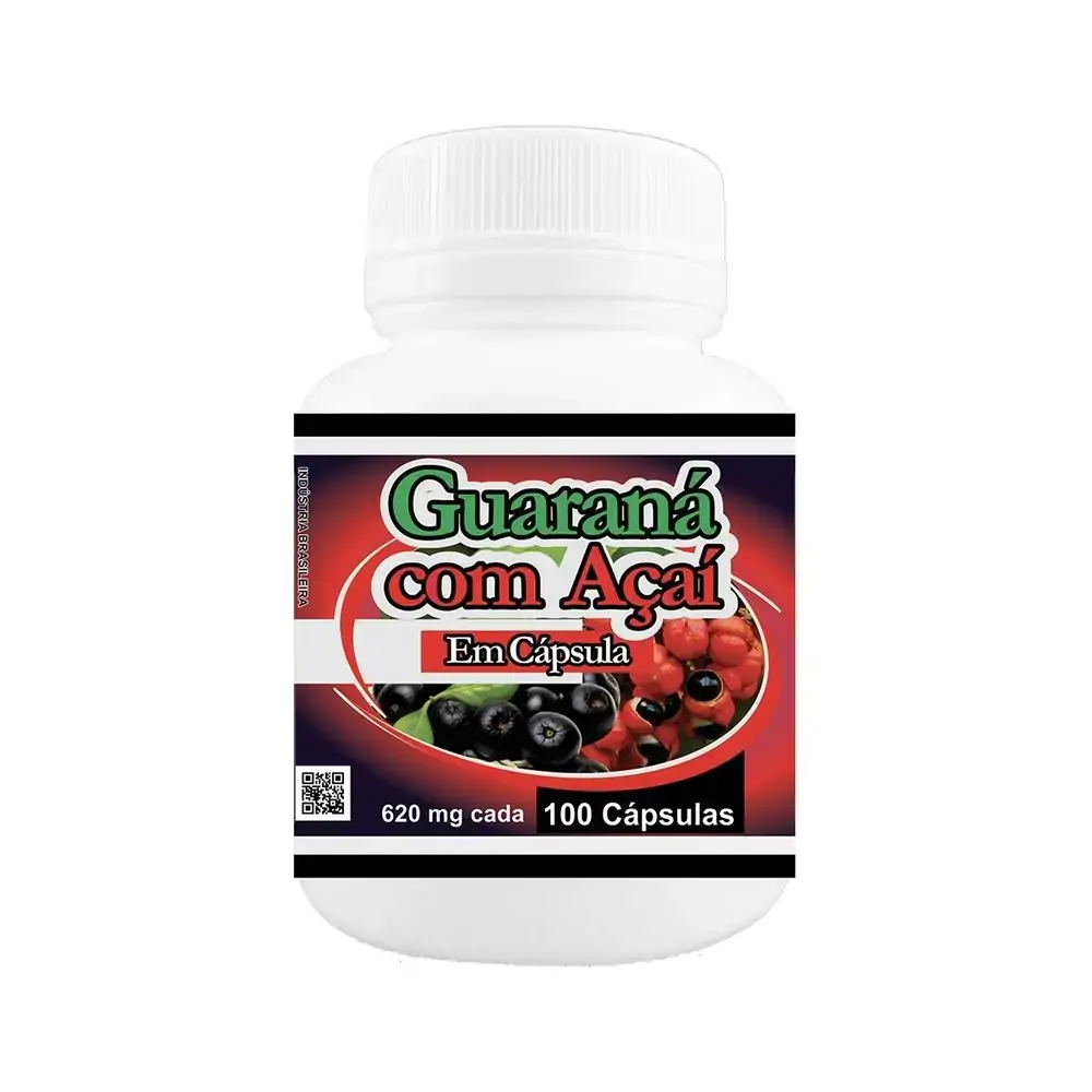 Guarana C/açai Em 60 Cap .