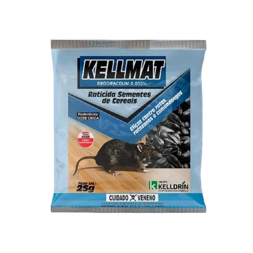 Raticida Kellmat 25gr Display
