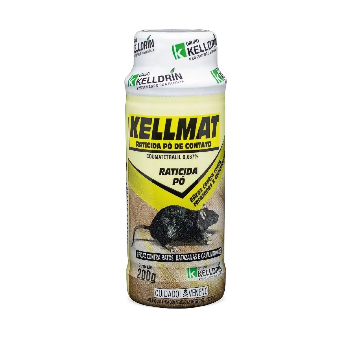 Raticida Po De Contato Kelldrin 200g
