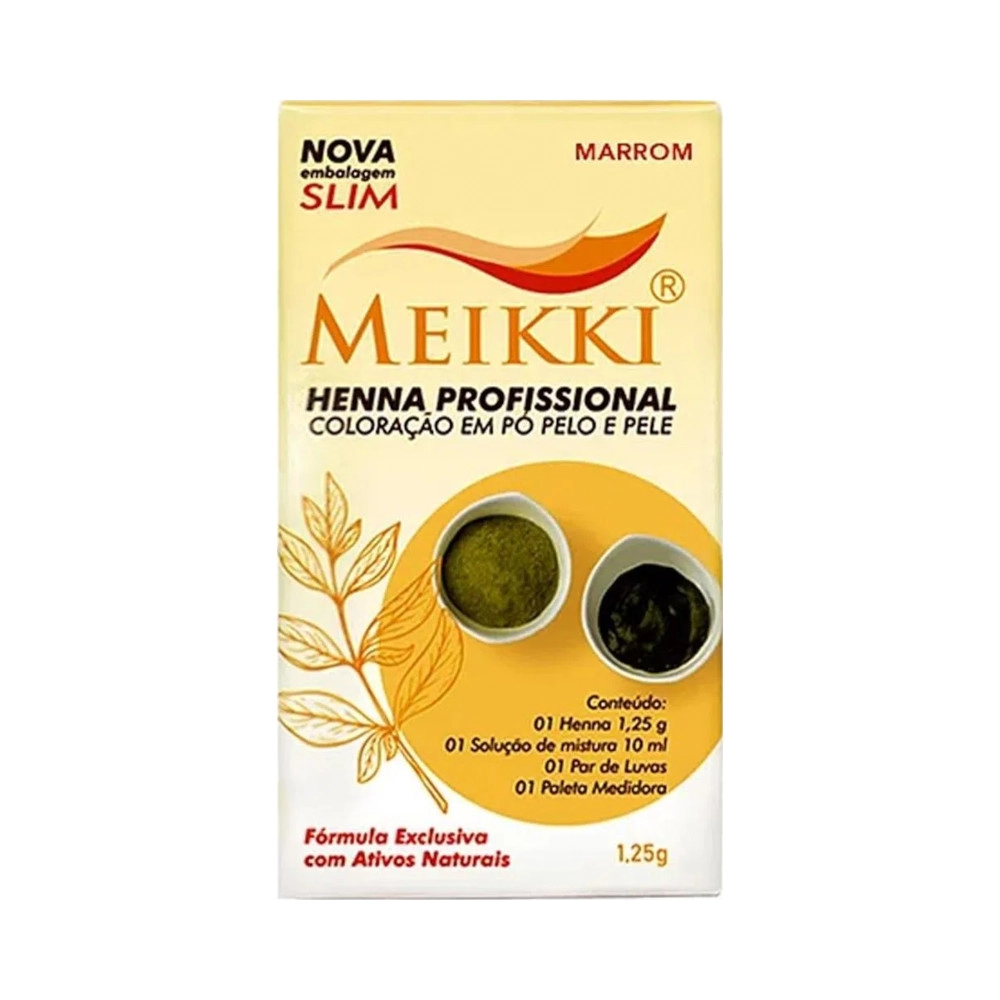 Henna Meikki Slim Marrom 1,25g
