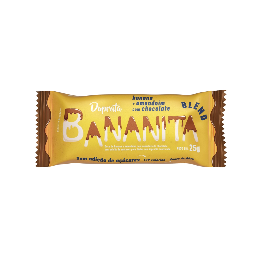 Bananita Latam Blend Amendoim Choc Zero 12dp 25g