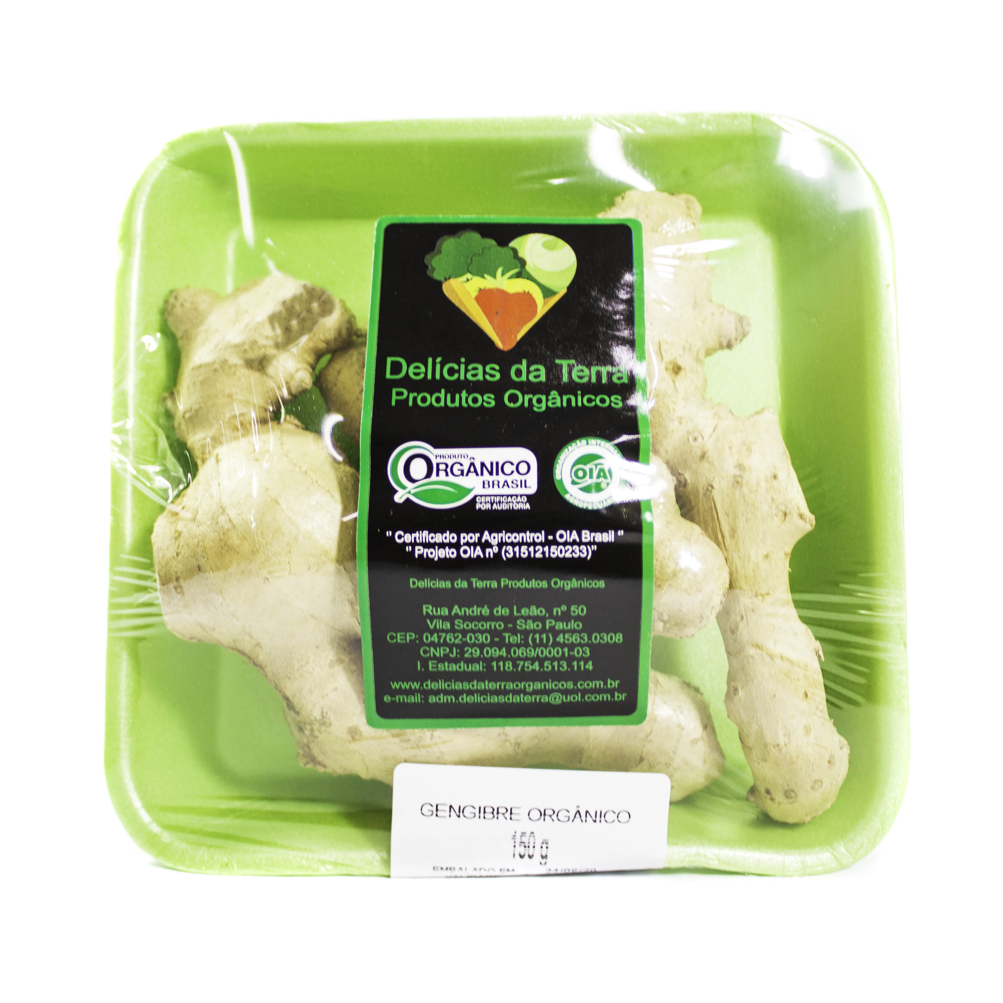 Gengibre Org V Terra 150g