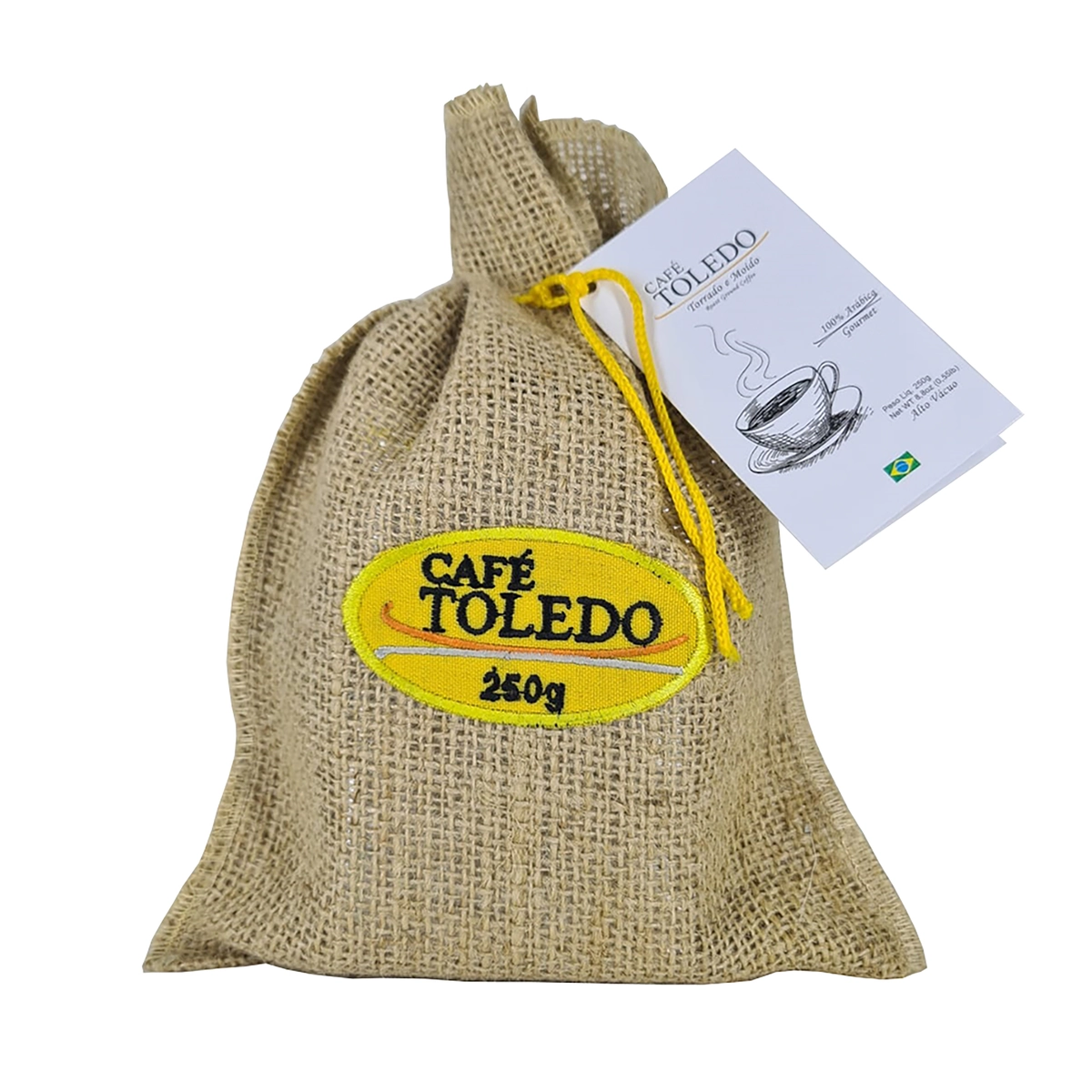 Café Torrado E Moído A Vácuo Café Toledo Gourmet Pacote 250g