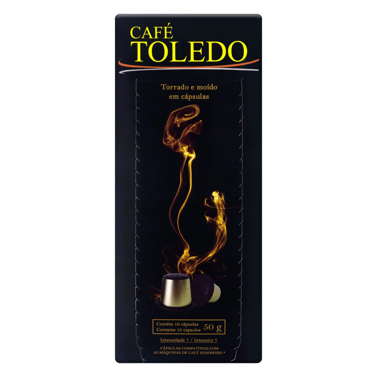 Cápsulas De Café Toledo Gourmet 50g Com 10 Unidades