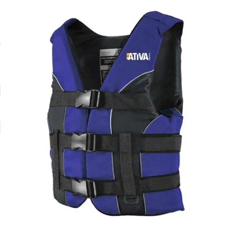 Colete Salva-vidas Homologado Colete Ativa 55 - Azul Gg = Acima De 110 Kg