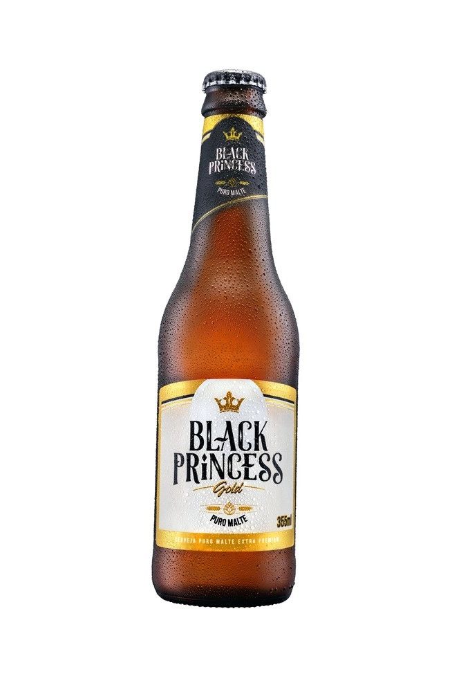 Cerveja Black Princess Gold 355ml