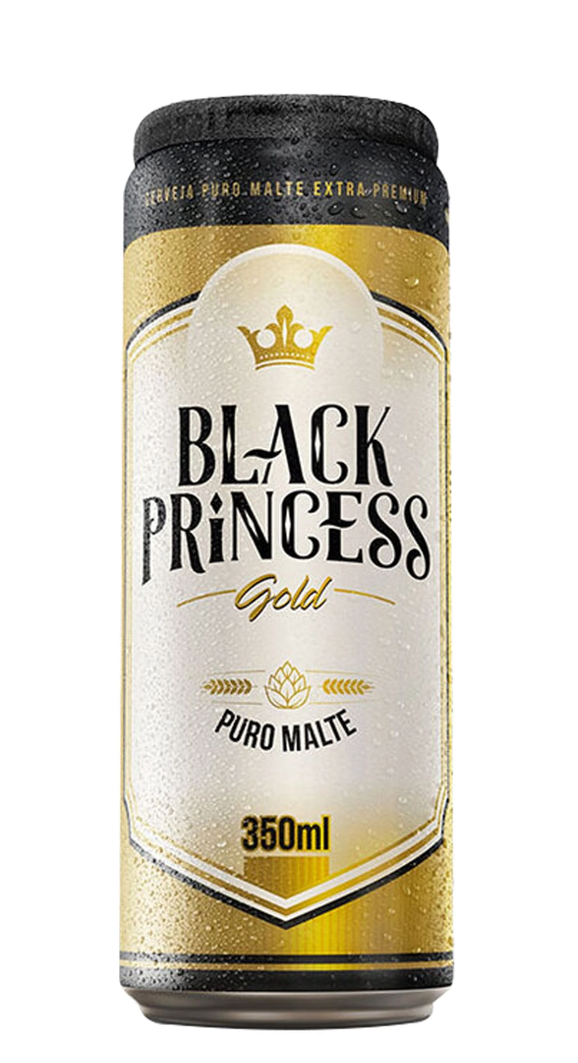 Cerveja Black Princess Gold Puro Malte 350 ml