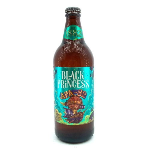 Cerveja Apa Puro Malte 82 Black Princess Garrafa 600ml