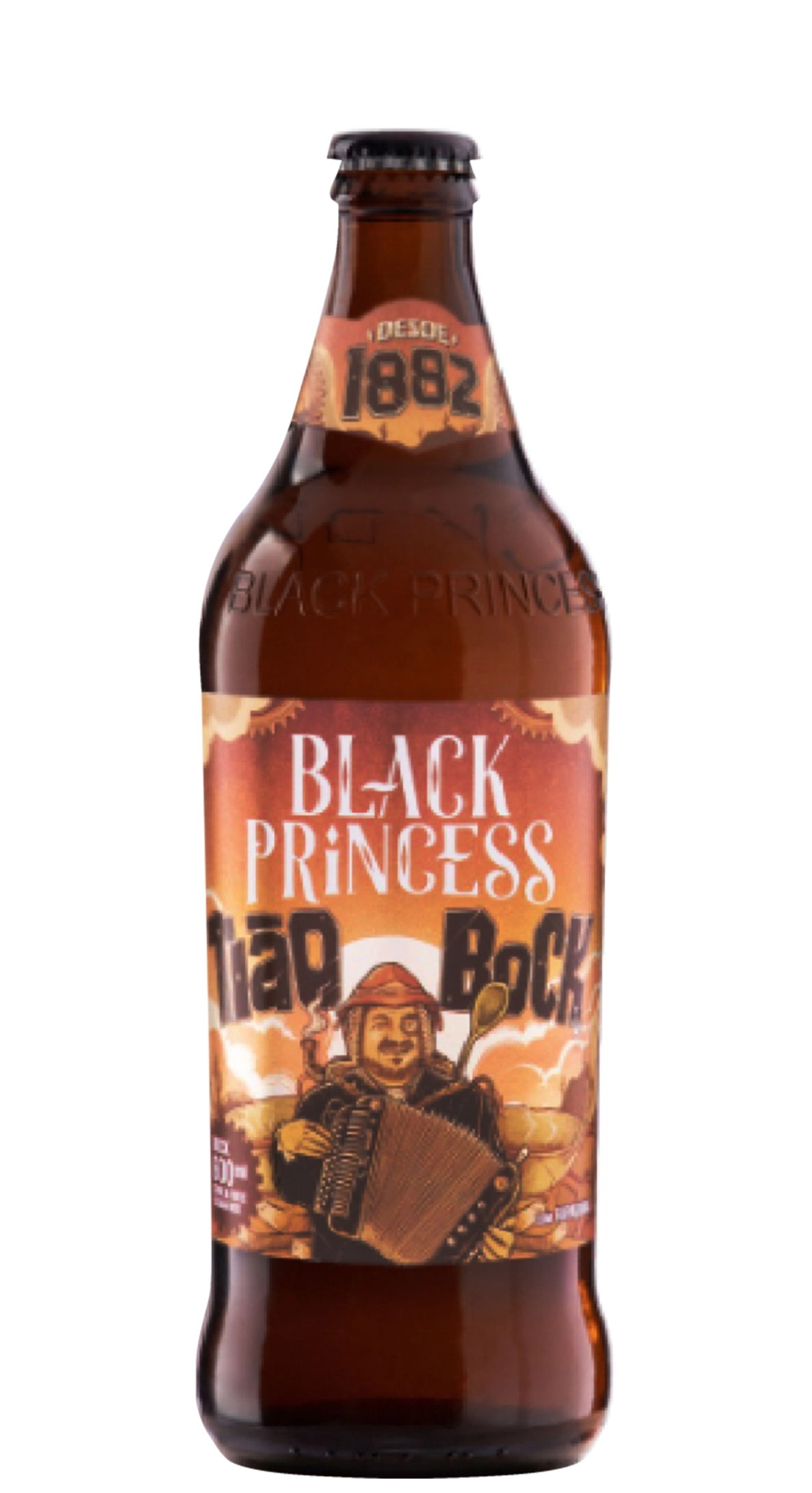 Cerveja Bock Tião Rapadura Black Princess Garrafa 600ml