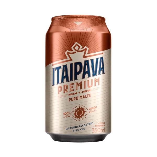 Cerveja Lager Puro Malte Itaipava Premium Lata 350ml