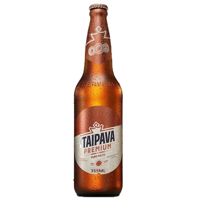 Pack Cerveja Lager Puro Malte Itaipava Premium Garrafa 6 Unidades 355ml Cada