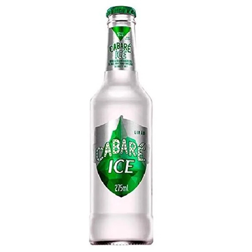 Bebida Mista Alcoólica Limão Cabaré Ice Garrafa 275ml