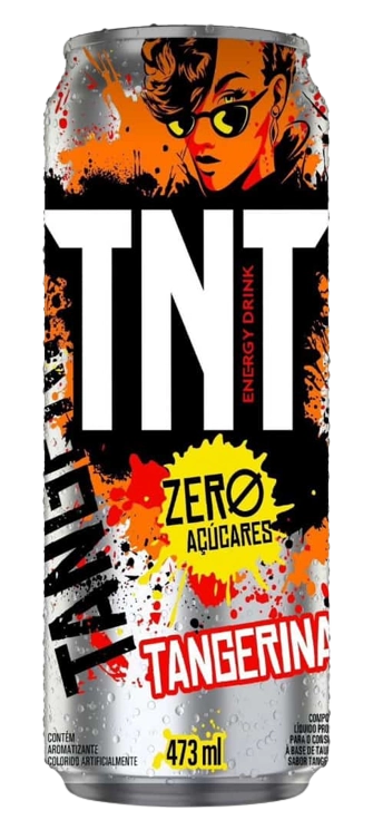 Energetico Tnt Zero Lata 473ml Tangerina Cx 4.0