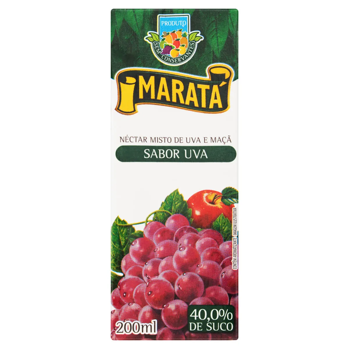 Néctar Uva Maratá Caixa 200 ml