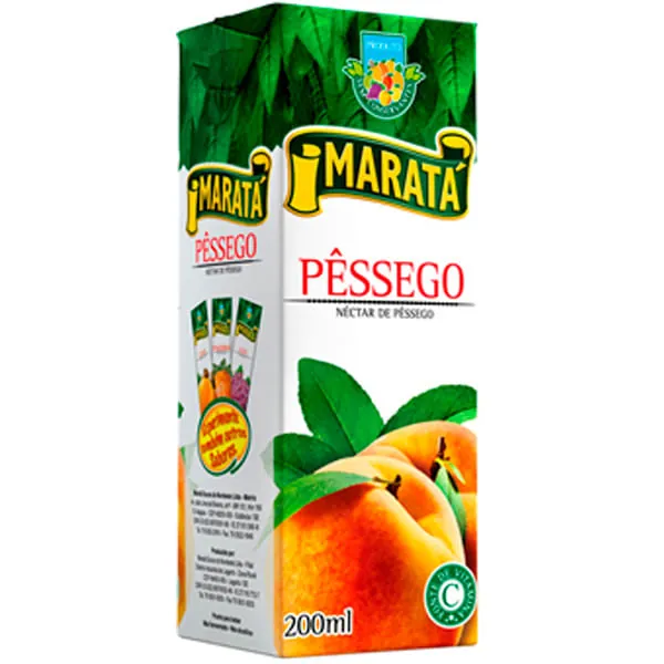 Suco Marata Pessego