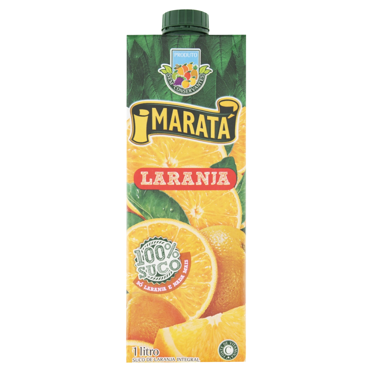 Suco Integral Laranja Maratá Caixa 1l