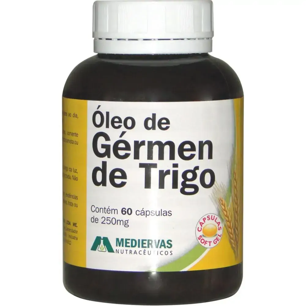 Oleo De Germem De Trigo 60caps 250mg/mediervas
