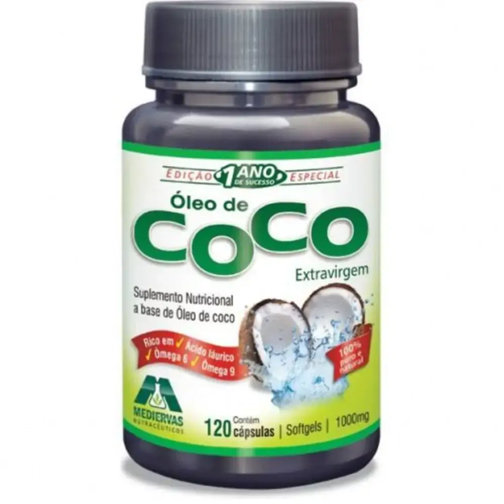 Oleo De Coco 120capsmedi F,b,d,distribuidora