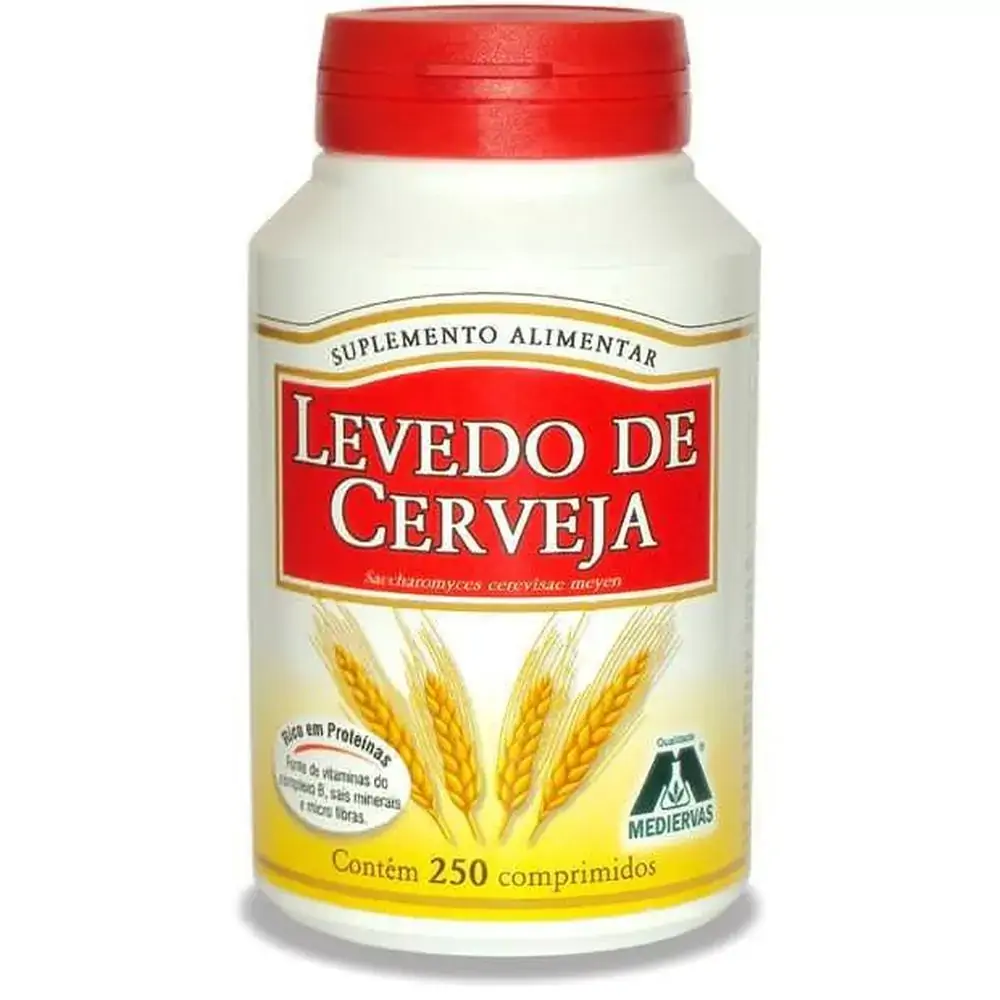 Levedura De Cerveja Mediervas 250 Comp