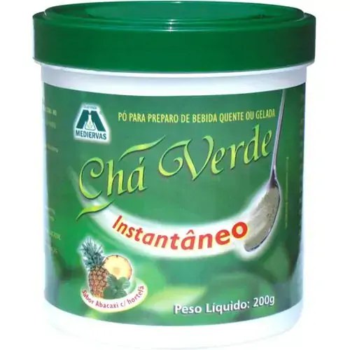 Cha Verde Inst Abac/hort 200g Geral